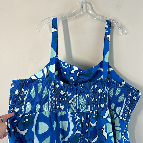 NWT Women Rhode x Target Limited Edition Zinnia Floral Tiered Mini Dress Size 4X - Picture 9 of 15